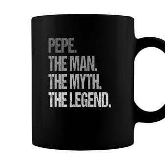 Pepe The Man The Myth Legend Fathers Day Coffee Mug - Seseable