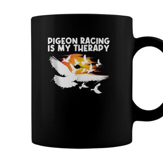 Pigeon Racing Gift For Men Women Homing Pigeon Bird Lovers Coffee Mug - Seseable