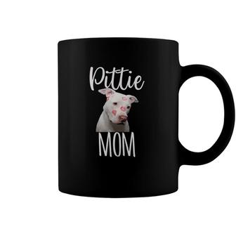 Pitbull Dog Lovers Pittie Mom Mothers Day Gift Pit Bull Kiss Coffee Mug | Mazezy