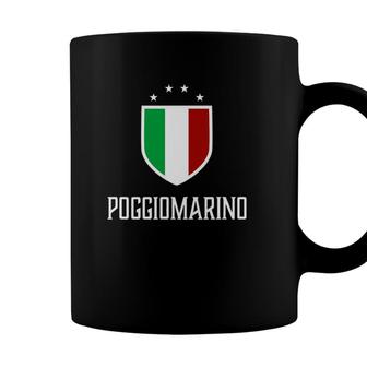 Poggiomarino Italy - Italian Italia Flag Coffee Mug - Seseable