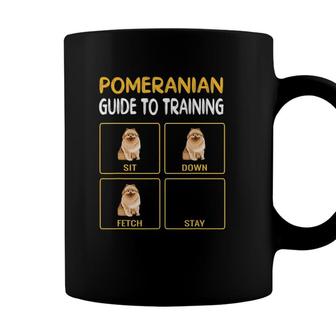Pomeranian Guide To Training Dog Obedience Coffee Mug - Seseable