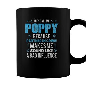 Poppy Grandpa Fathers Day Vintage Coffee Mug - Seseable