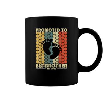 Promoted To Big Bro 2022 I Leveled Up To Big Brother 2022 Coffee Mug - Seseable