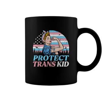 Protect Trans Kids Lgbt Support Transgender Lgbt Pride Coffee Mug - Seseable