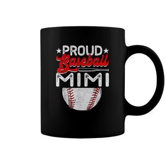 Proud Baseball Mimi Mothers Day Sport Lover Mama Mom Coffee Mug - Seseable