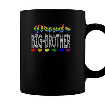 Proud Big-Brother Lgbt Gay Pride Month Lgbt Coffee Mug - Seseable