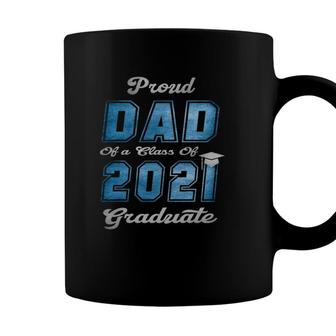 Proud Dad Of A Class Of 2021 Graduate Senior 21 Ver2 Coffee Mug - Seseable