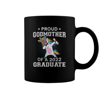 Proud Godmother Of A 2022 Graduate Unicorn Dabbing Gift Coffee Mug | Seseable UK