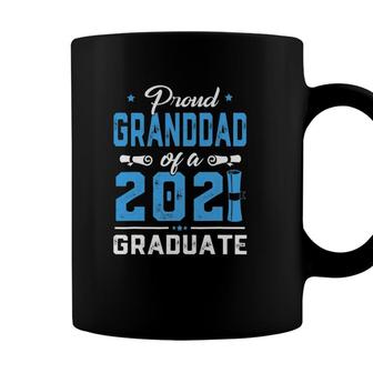Proud Granddad Of A Class Of 2021 Graduate School Gift Coffee Mug - Seseable
