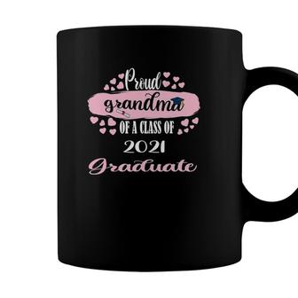 Proud Grandma Of A Class 2021 Graduate Senior 2021 Ver2 Coffee Mug - Seseable