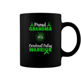 Proud Grandma Of Cerebral Fight Cerebral Palsy Awareness Coffee Mug - Seseable