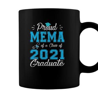 Proud Mema Of A Class Of 2021 Graduate Funny Senior 21 Ver2 Coffee Mug - Seseable