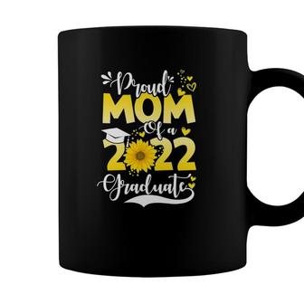 Proud Mom Of A 2022 Graduate Senior 22 Graduation Coffee Mug - Seseable