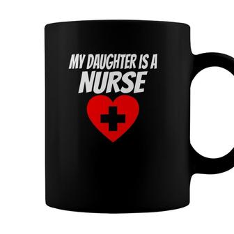 Proud Parents My Daughter Is A Nurse Rn Lpn Coffee Mug - Seseable
