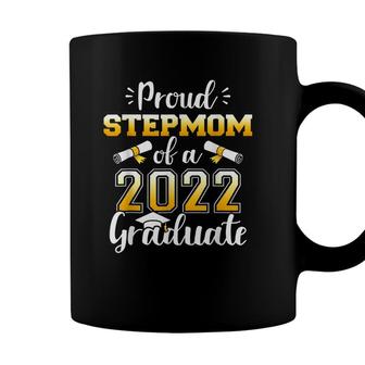 Proud Stepmom Of A Class Of 2022 Graduate Senior Graduation Coffee Mug - Seseable