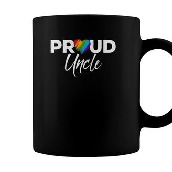 Proud Uncle Gay Pride Month Lgbt Coffee Mug - Seseable