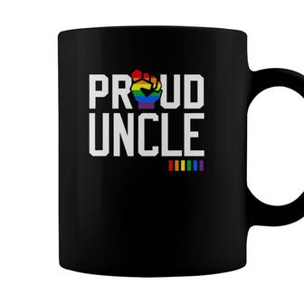 Proud Uncle Gay Pride Month Lgbtq Coffee Mug - Seseable