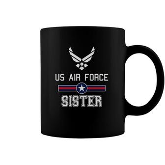 Proud Us Air Force Sister Military Pride Coffee Mug | Mazezy