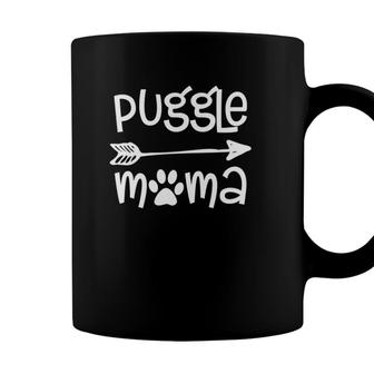 Puggle Mom Gift Owner Dog Breed Lover Quote Mama Love Cute Coffee Mug - Seseable