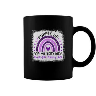 Purple Up For Military Kids Cool Month Of The Military Child Coffee Mug - Seseable
