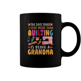 Quilting Sewing Quilt Grandma Gift For Quilter Mothers Day Coffee Mug - Seseable