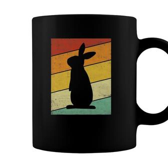 Rabbit Retro Vintage 80S Style Women Girls Bunny Lover Coffee Mug - Seseable