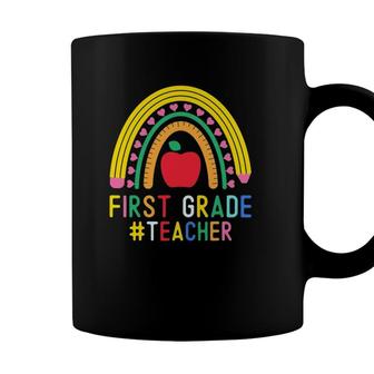 Rainbow 1St Grade Teacher 1St Grade Squad Back To School Coffee Mug - Seseable