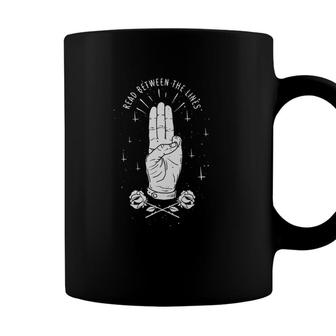 Read Between The Lines Sad Aesthetic Edgy Streetwear Coffee Mug - Seseable
