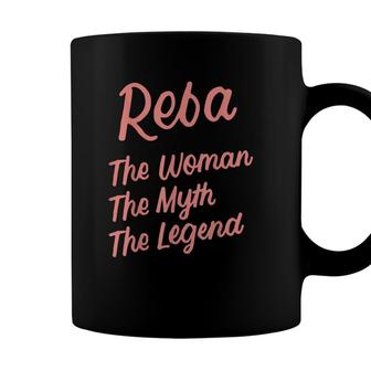 Reba The Woman Myth Legend Personalized Name Birthday Coffee Mug - Seseable