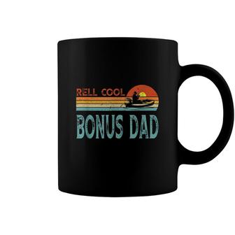 Reel Cool Bonus Dad Fishing Dad Grandpa Fathers Day Fishing Coffee Mug - Seseable