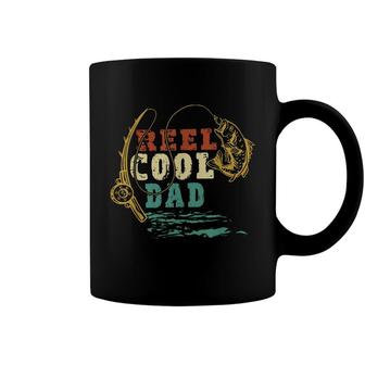 Reel Cool Dad Fishing Dad Gift Coffee Mug - Seseable