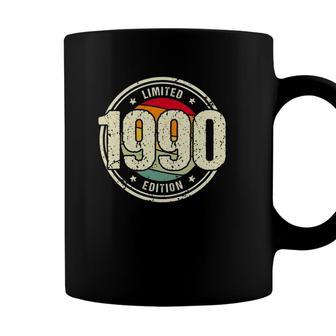 Retro 32 Years Old Vintage 1990 Limited Edition 32Nd Birthday Coffee Mug | Seseable CA