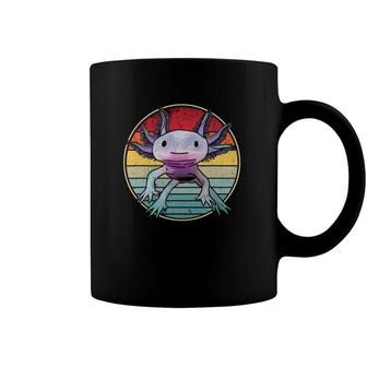 Retro 80S 90S Axolotl Cute Axolotl Coffee Mug | Mazezy