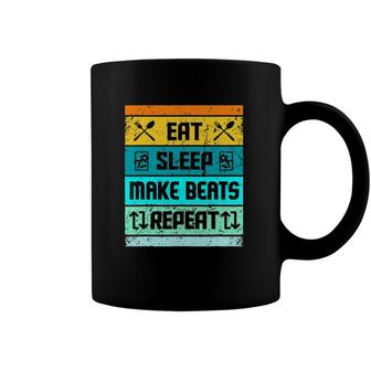 Retro Vintage Music Producer Beat Maker Coffee Mug | Mazezy
