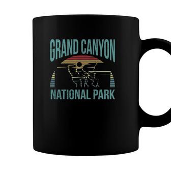 Retro Vintage National Park - Grand Canyon National Park Coffee Mug - Seseable
