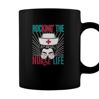 Rocking The Nurse Graphics Lìe Steal Graphics New 2022 Coffee Mug - Seseable