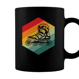 Roller Skate Skating 80S 90S Retro Vintage Style Coffee Mug - Seseable