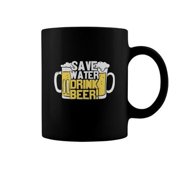 Save Water Drink Beer Funny Gifts Beer Lover Coffee Mug - Seseable