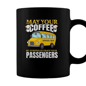 School Bus Apparel For A School Bus Driver Coffee Mug - Seseable