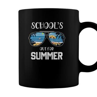 Schools Out For Summer Last Day Of School Student Teacher Coffee Mug - Seseable