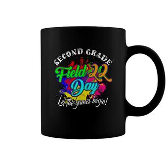 Second Grade Field Day 2022 Let The Games Begin Kids Teacher Coffee Mug - Seseable