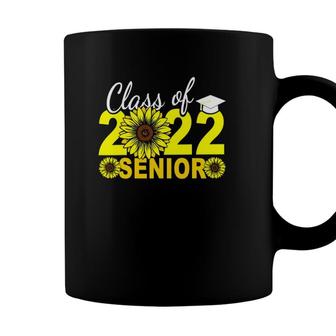 Senior Class Of 2022 Graduate Sunflower Graduation 22 Ver2 Coffee Mug - Seseable