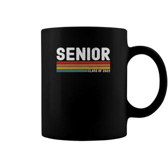Senior Class Of 2022 Vintage Sunset Graduation Senior 2022 Coffee Mug | Mazezy