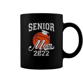 Senior Mom 2022 Basketball Class Of 2022 Girls Coffee Mug - Seseable