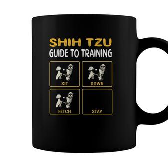 Shih Tzu Guide To Training Dog Obedience Coffee Mug - Seseable