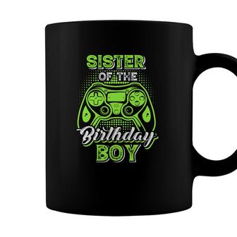 Sister Of The Birthday Boy Matching Video Game Birthday Great Design Coffee Mug - Seseable