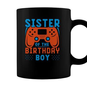 Sister Of The Birthday Boy Matching Video Game Great Coffee Mug - Seseable