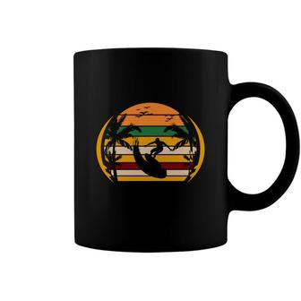 Special Beach Retro Sunset Summer Surfing Coffee Mug - Seseable