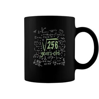 Square Root 256 16Th Birthday Maths 16Th Birthday Coffee Mug - Seseable