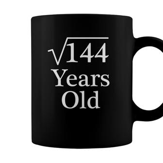 Square Root Of 144 Years Old 12 Yrs B-Day Gift Coffee Mug - Seseable